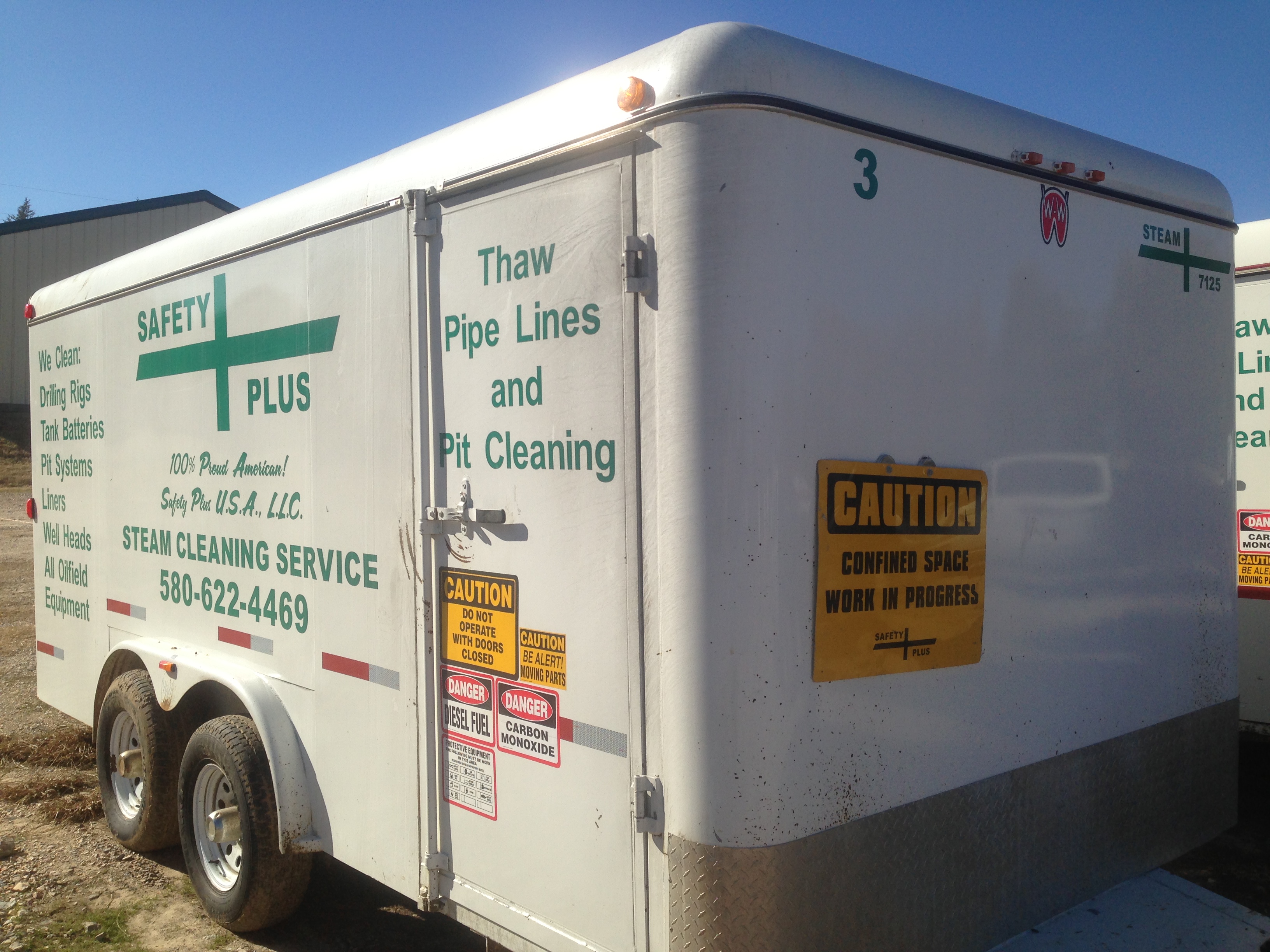 Safety Plus USA Drilling Rig Wash